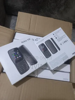 New Nokia 106 Black