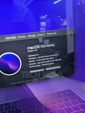 Laptop Apple MacBook Pro 2017 16GB Intel Core i7 SSD 512GB