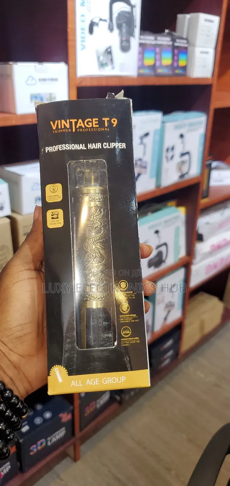 Vintage T9 Rechargeable Shaver