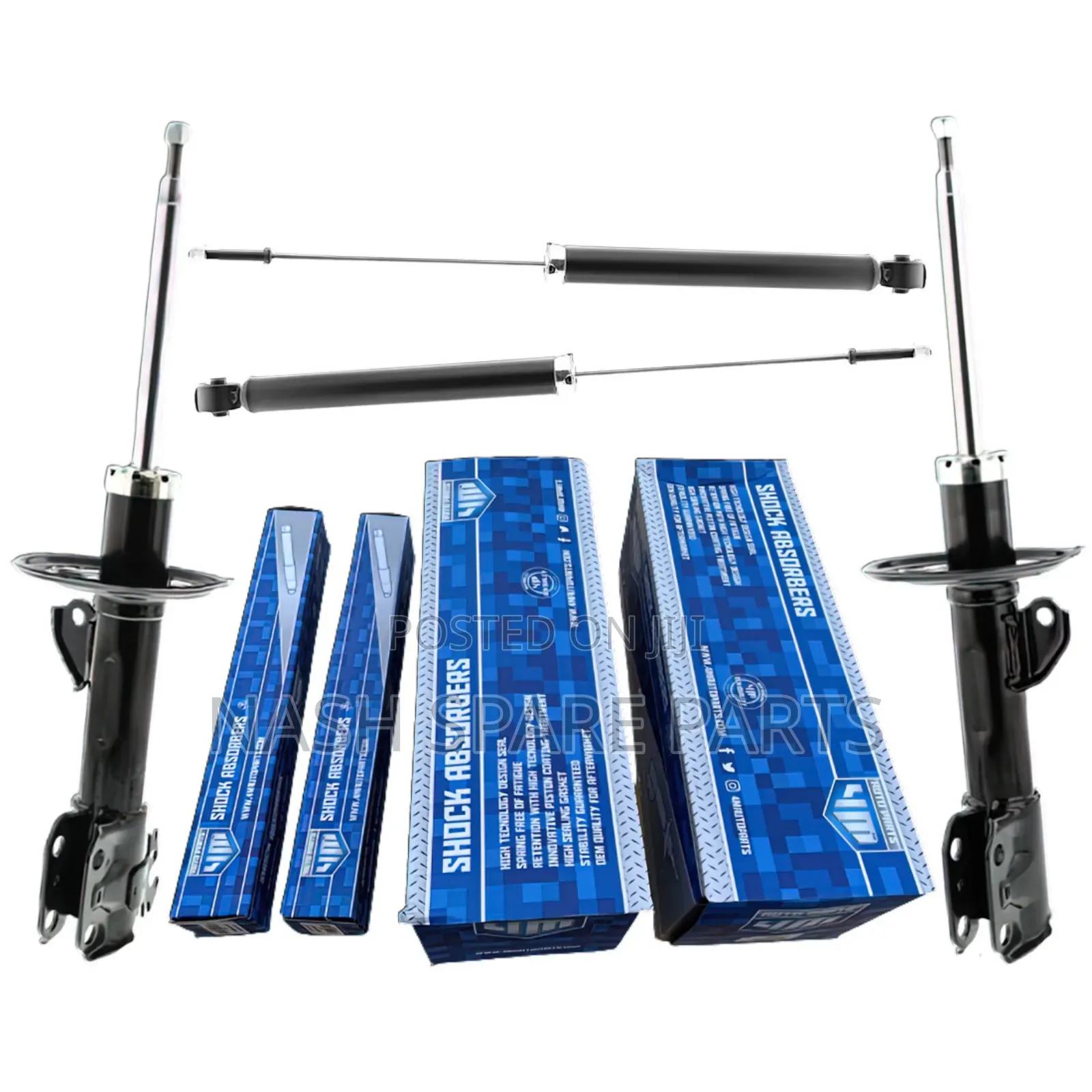 Toyota Yaris 2006 - 2015 Front and Back Shock