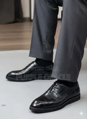 Black Formal Leather Shoes