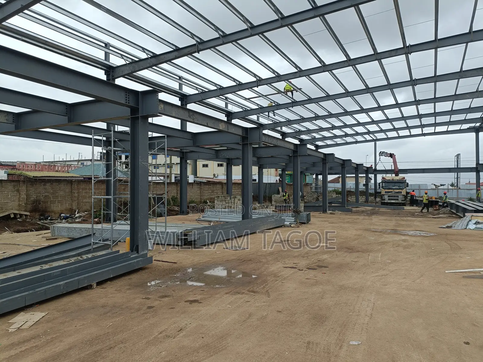 Industrial Steel Structures – Warehouses, Factories Hangars,Mallsetc