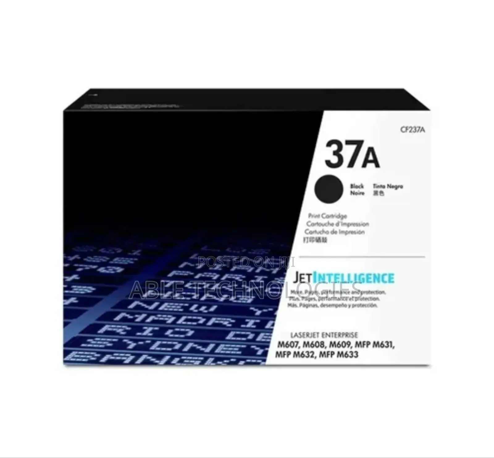 Hp 37a Toner Genuine Cartridge
