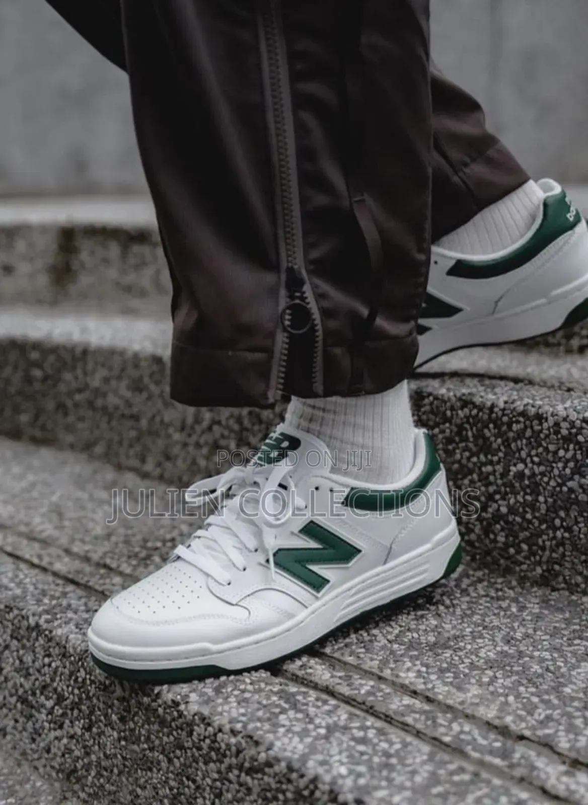 New Balance Nb 480 Leather White Green