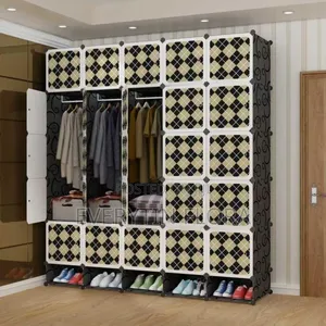 25 Cubes Plastic Wardrobe