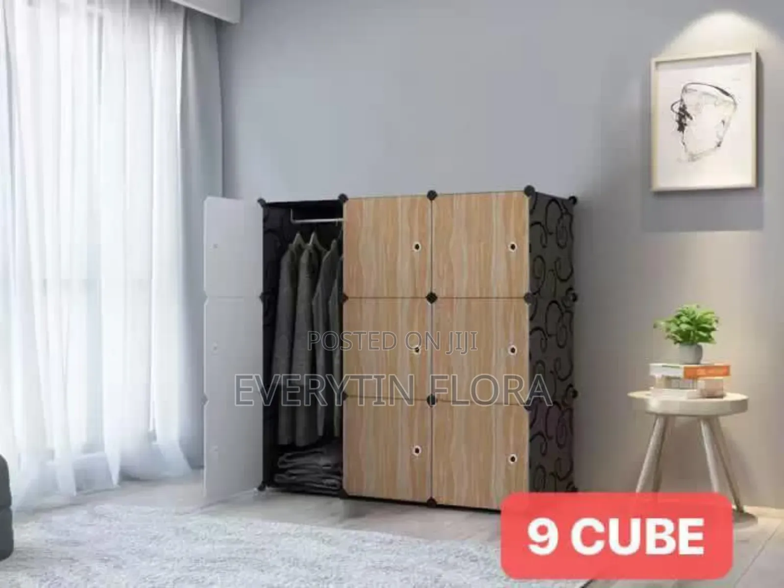 25 Cubes Plastic Wardrobe