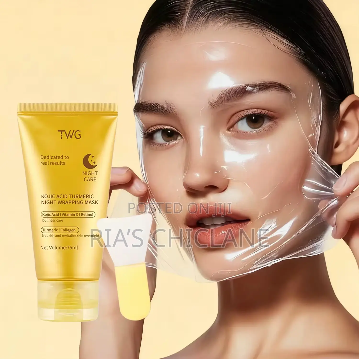 TWG Kojic and Turmeric Peel Off Mask