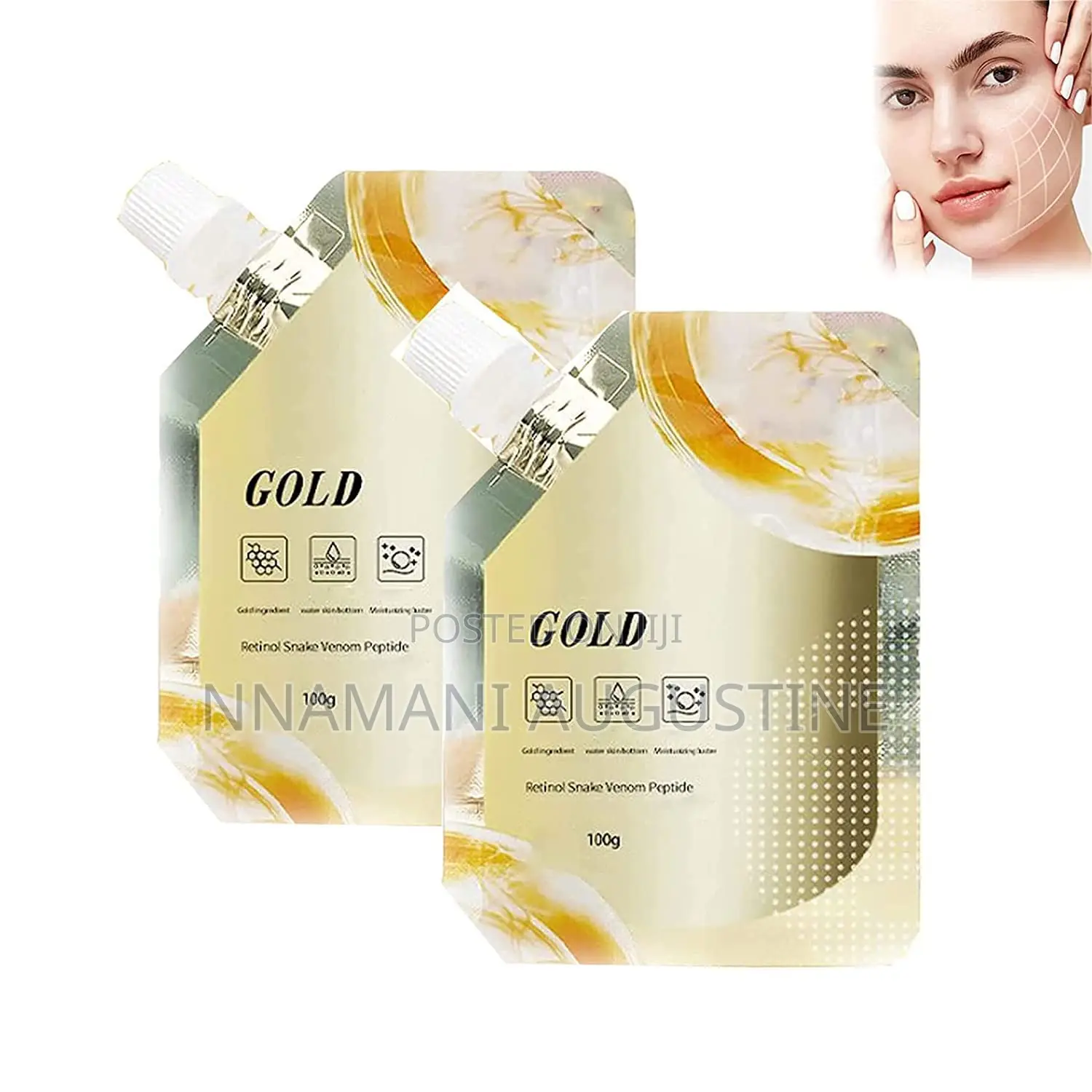Retinol Snake Venom Gold Mask