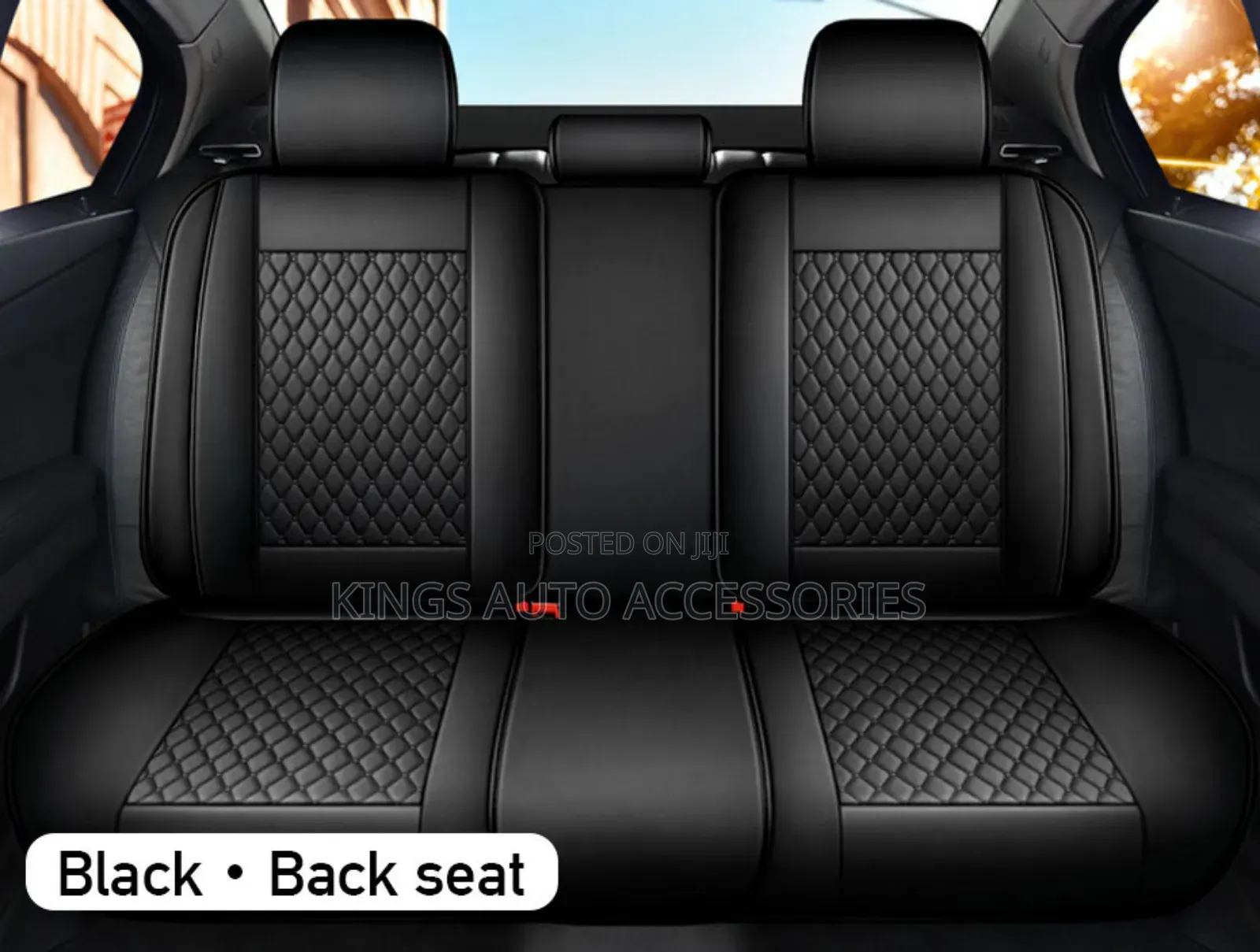 Black Foreign Car Seat Covers
