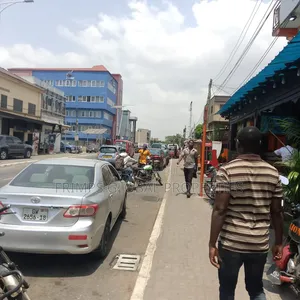 Roadside Quarter Plot at Adabraka for Sale