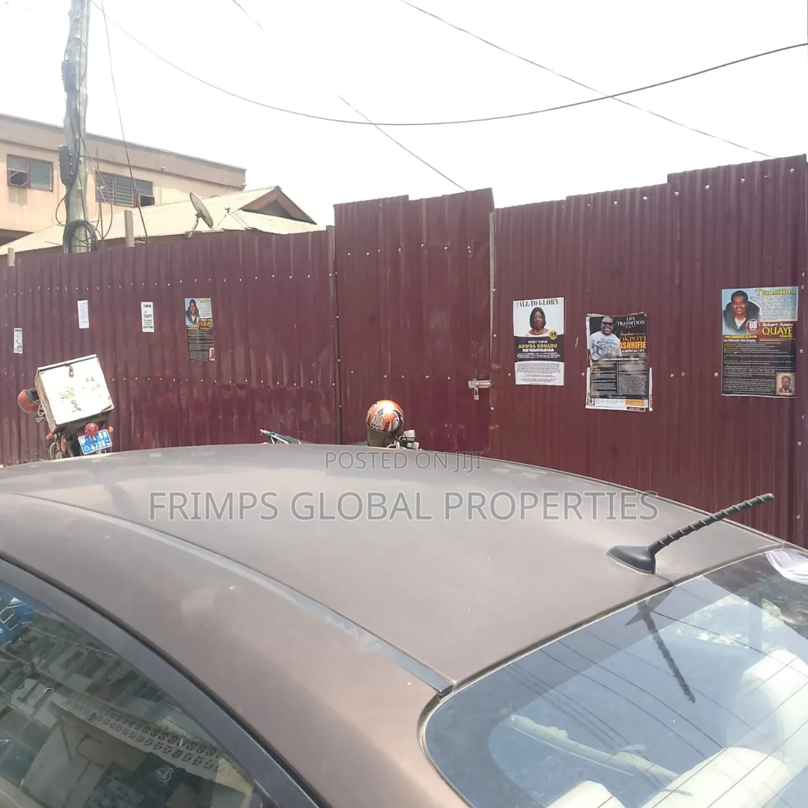 Roadside Quarter Plot at Adabraka for Sale