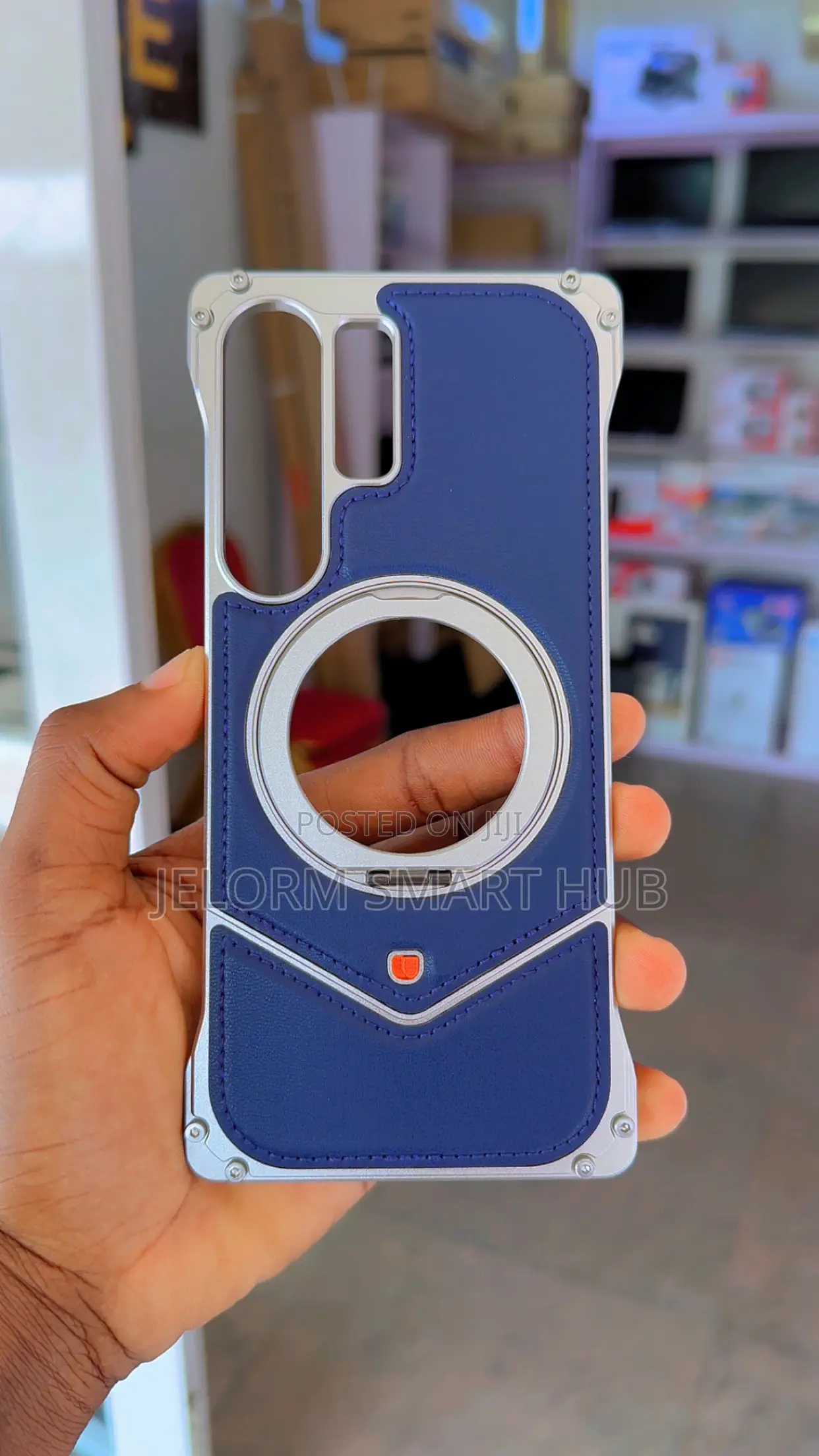S25 Ultra Metal Half Case