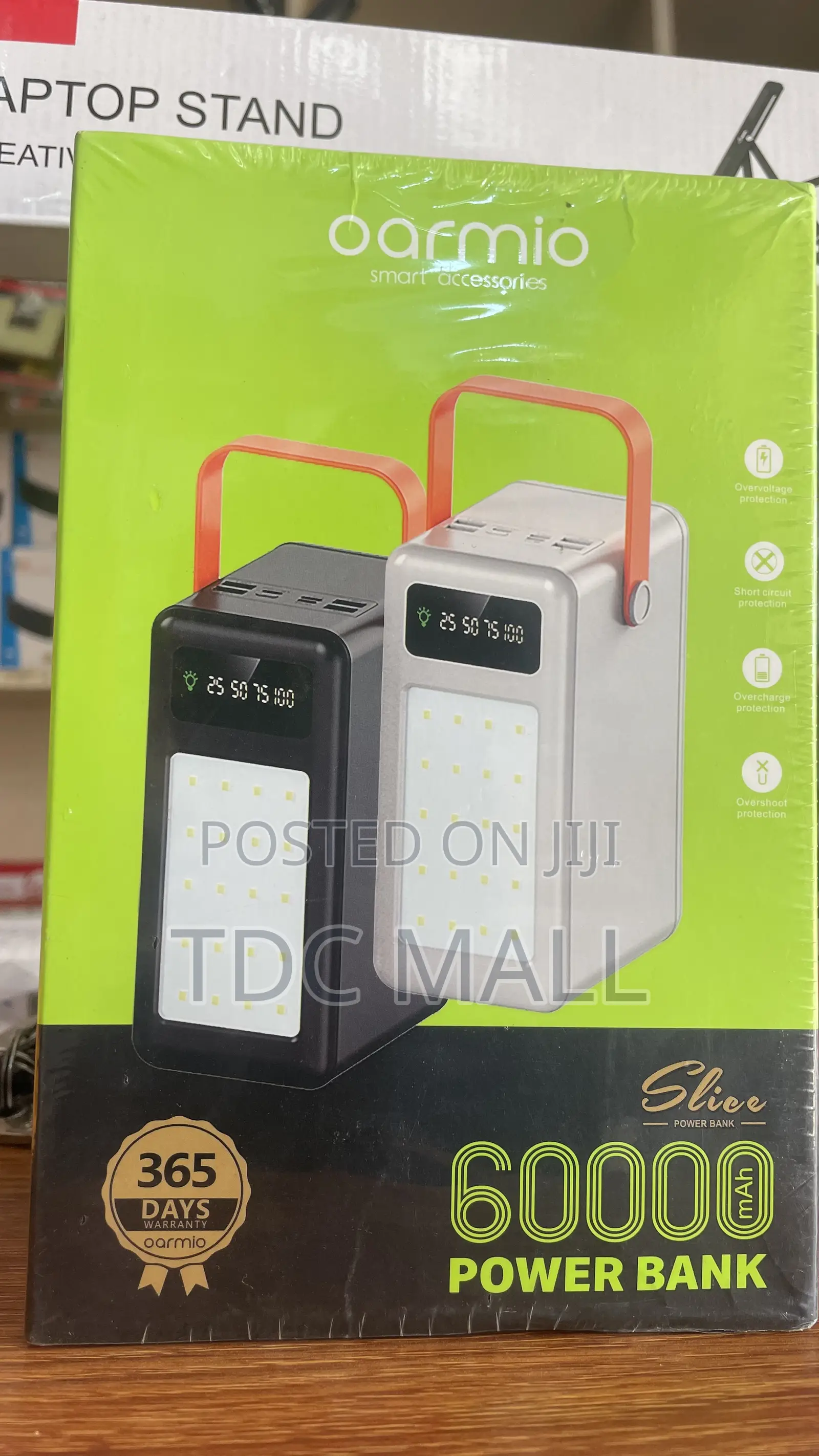Original Oramio Power Bank - 60,000 Battery Capacity