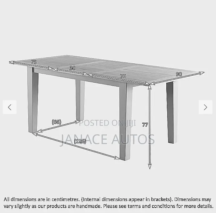 St. Ives 6-8 Extendable Dining Table(Top Only!) Natural Solid Oak/Grey