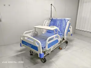 3crank Manual Hospital Bed (Free Mattress, Iv Pole, and Eating Table)