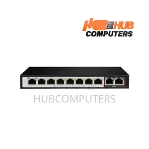 D-Link (Dgs-F1010p-E)10-Port Gigabit Longrange Poe Surveillance Switch