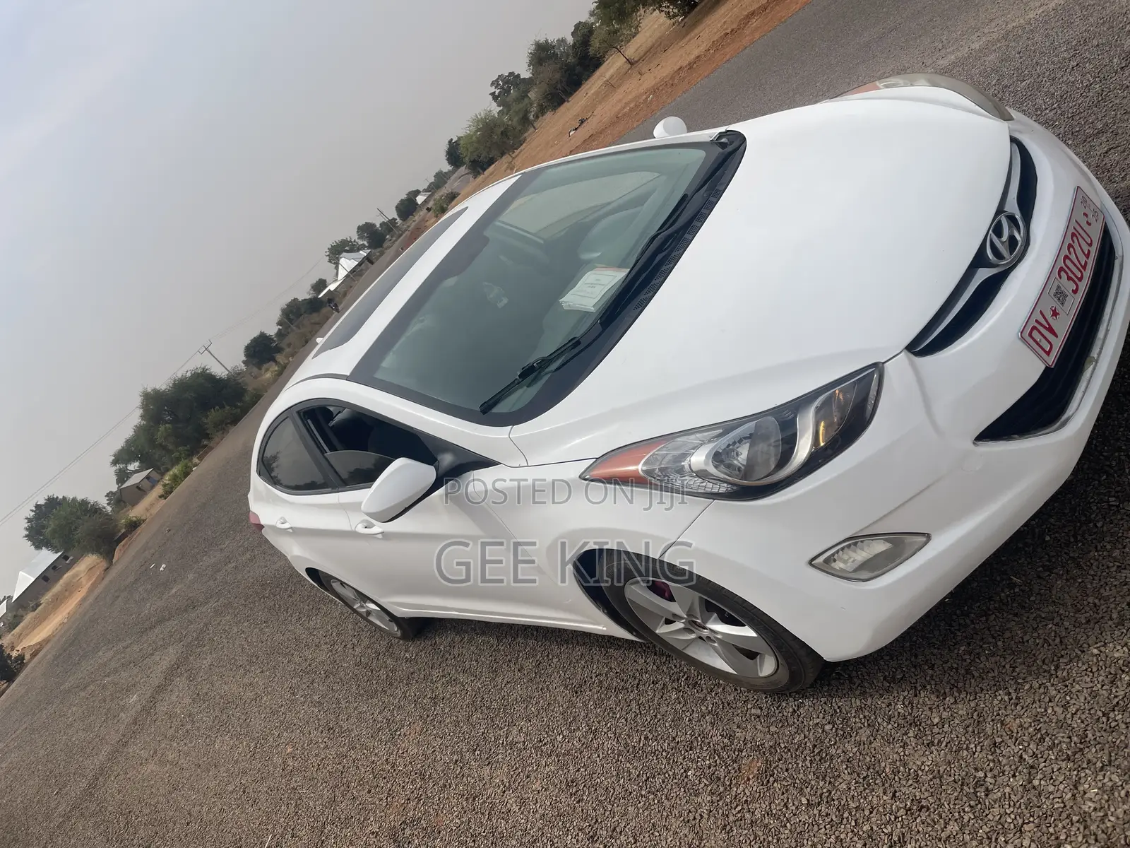 Hyundai Elantra GLS Sedan FWD (1.8L 4cyl 6A) 2013 White