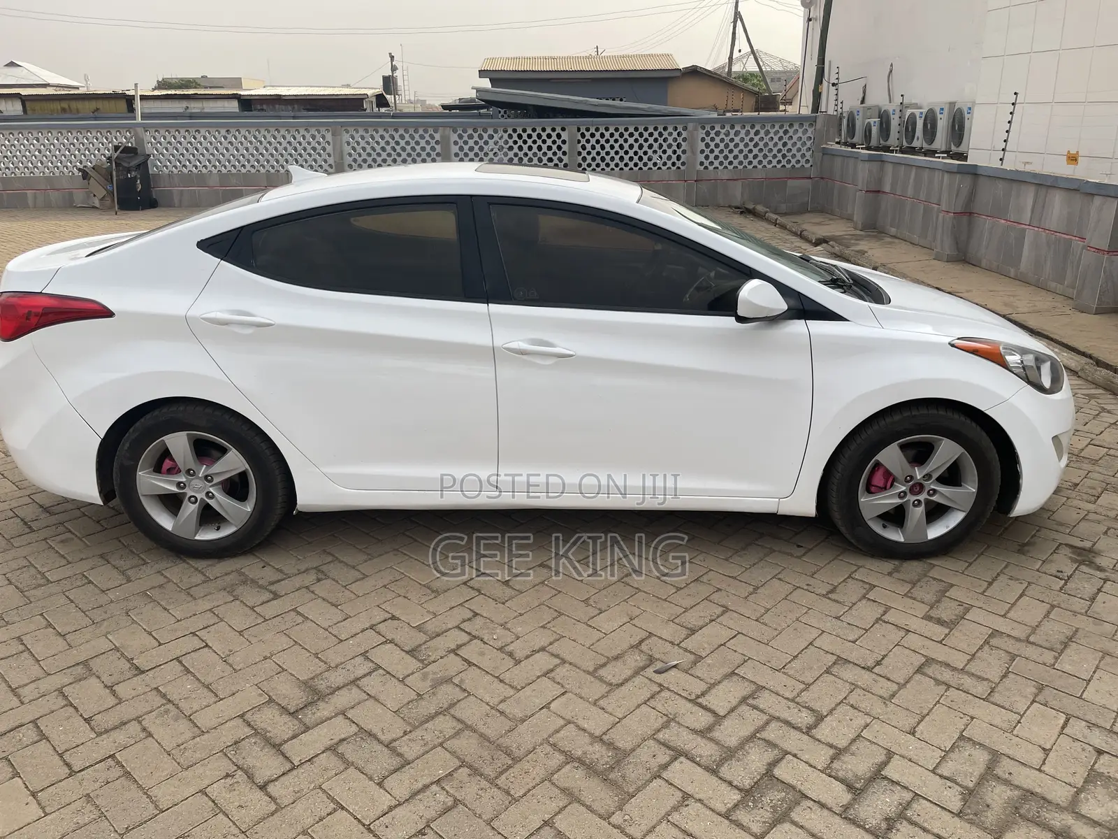 Hyundai Elantra GLS Sedan FWD (1.8L 4cyl 6A) 2013 White