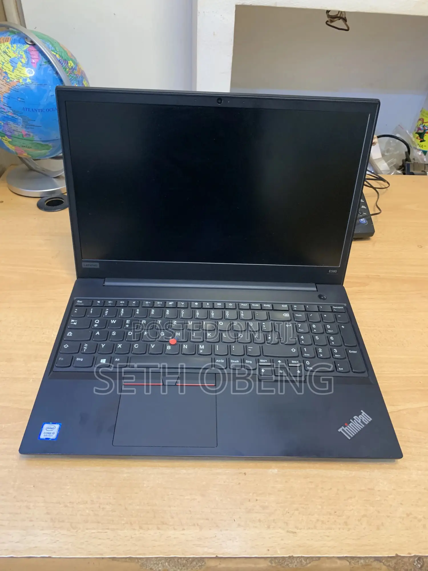 Laptop Lenovo ThinkPad E580 8GB Intel Core i3 SSHD (Hybrid) 256GB