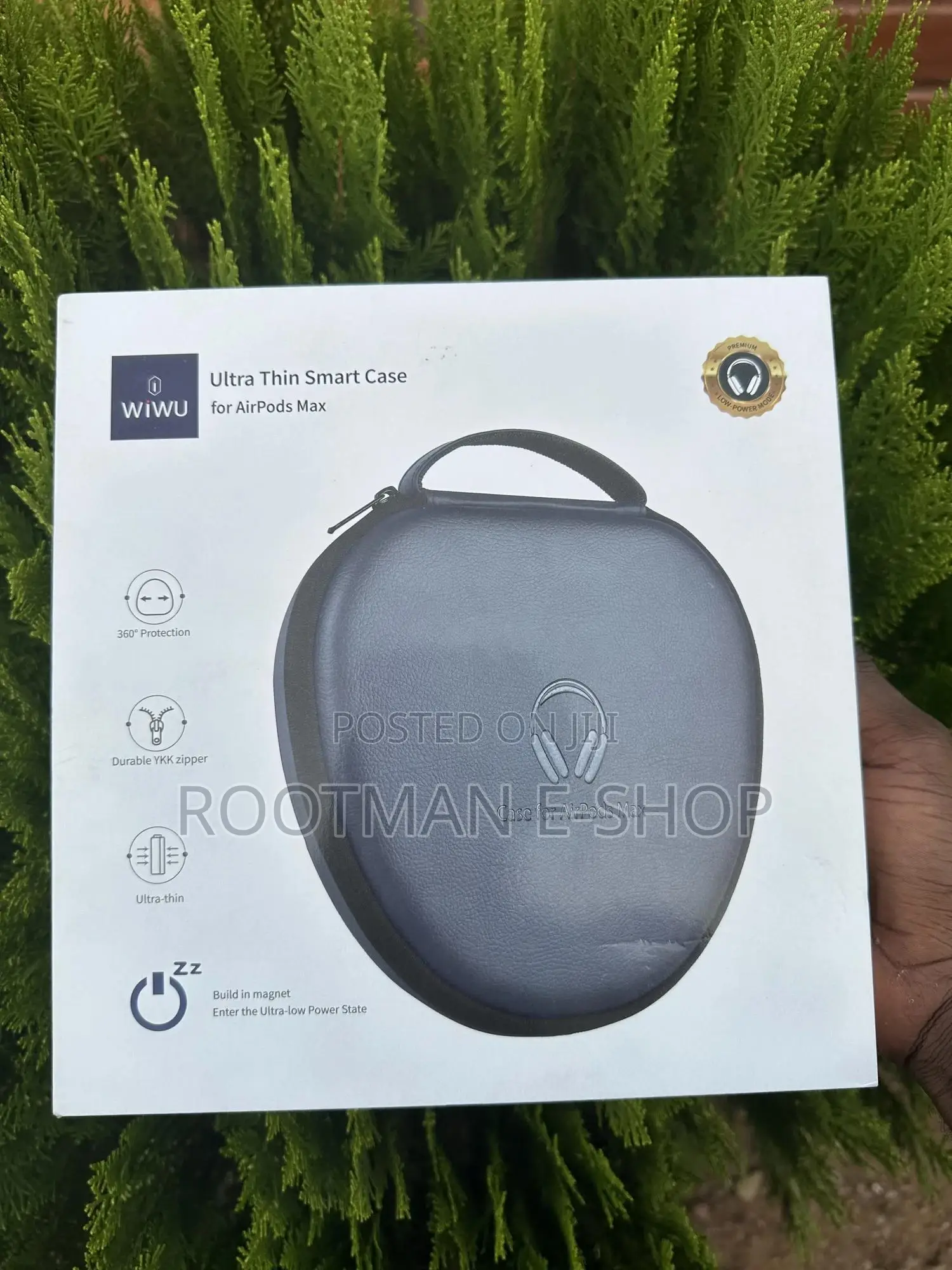 Wiwu Airpods Max Case With Sleep Mode, Smart Case For Headphones