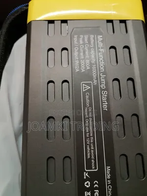 Car Jump Starter With Air Pump, 16,000mah Battery, 2000a Peak Current
