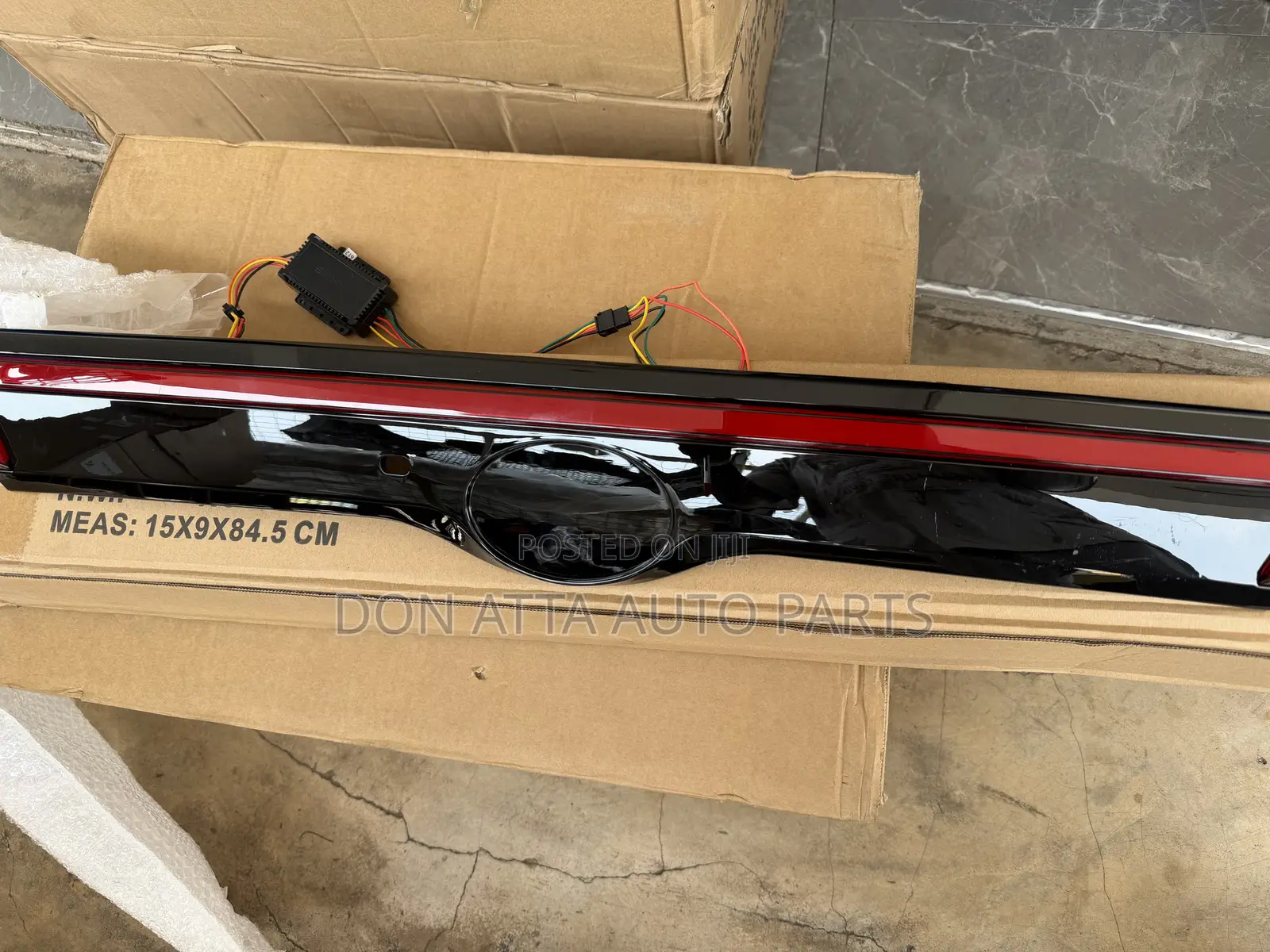 Toyota Highlander 2018 Boot Trunk Led