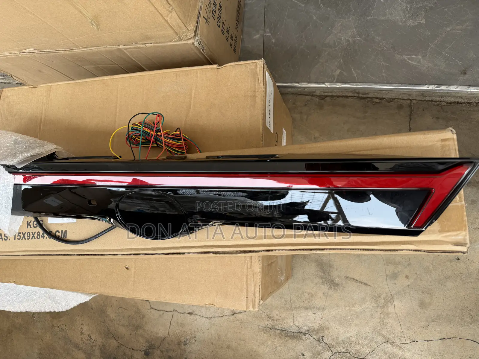 Toyota Highlander 2018 Boot Trunk Led