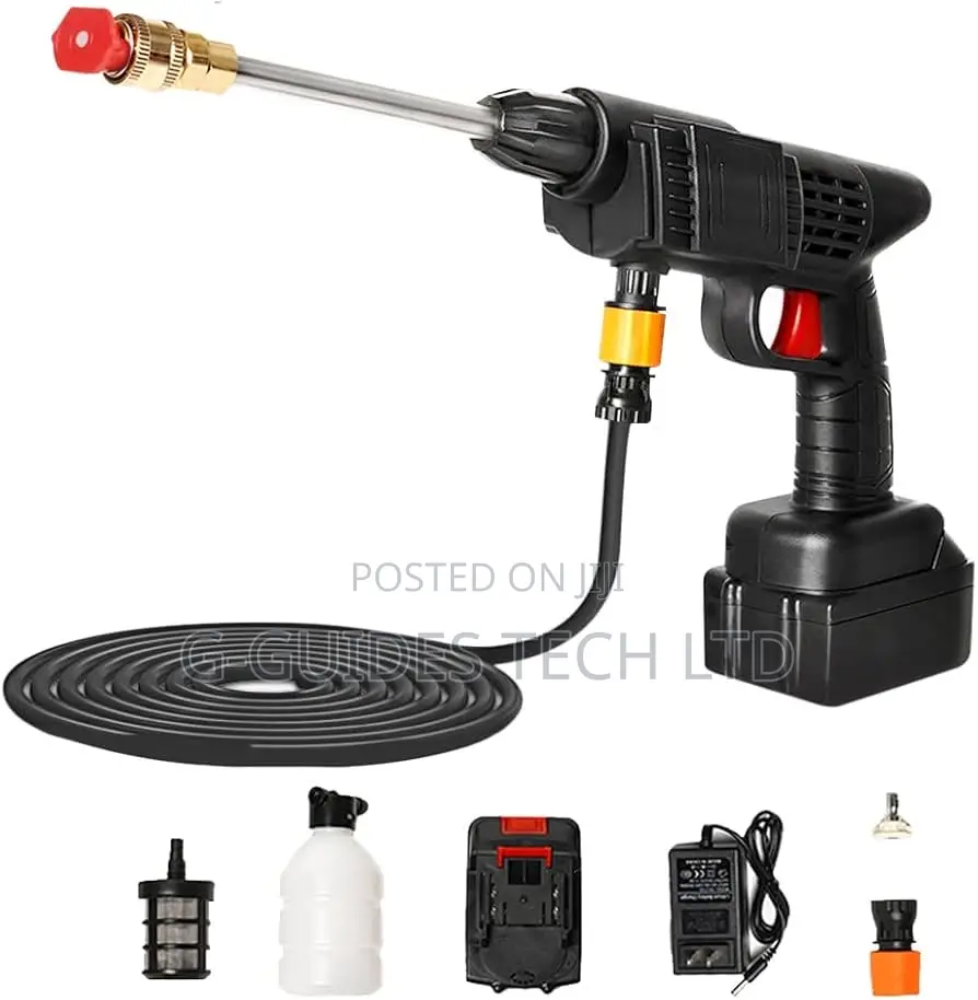 48v Portable Lithium Battery Car Washing Machine, Cordless Car Washer