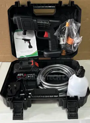 48v Portable Lithium Battery Car Washing Machine, Cordless Car Washer