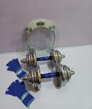 25kg Dumbbell + Digital Personal Weighing Scale