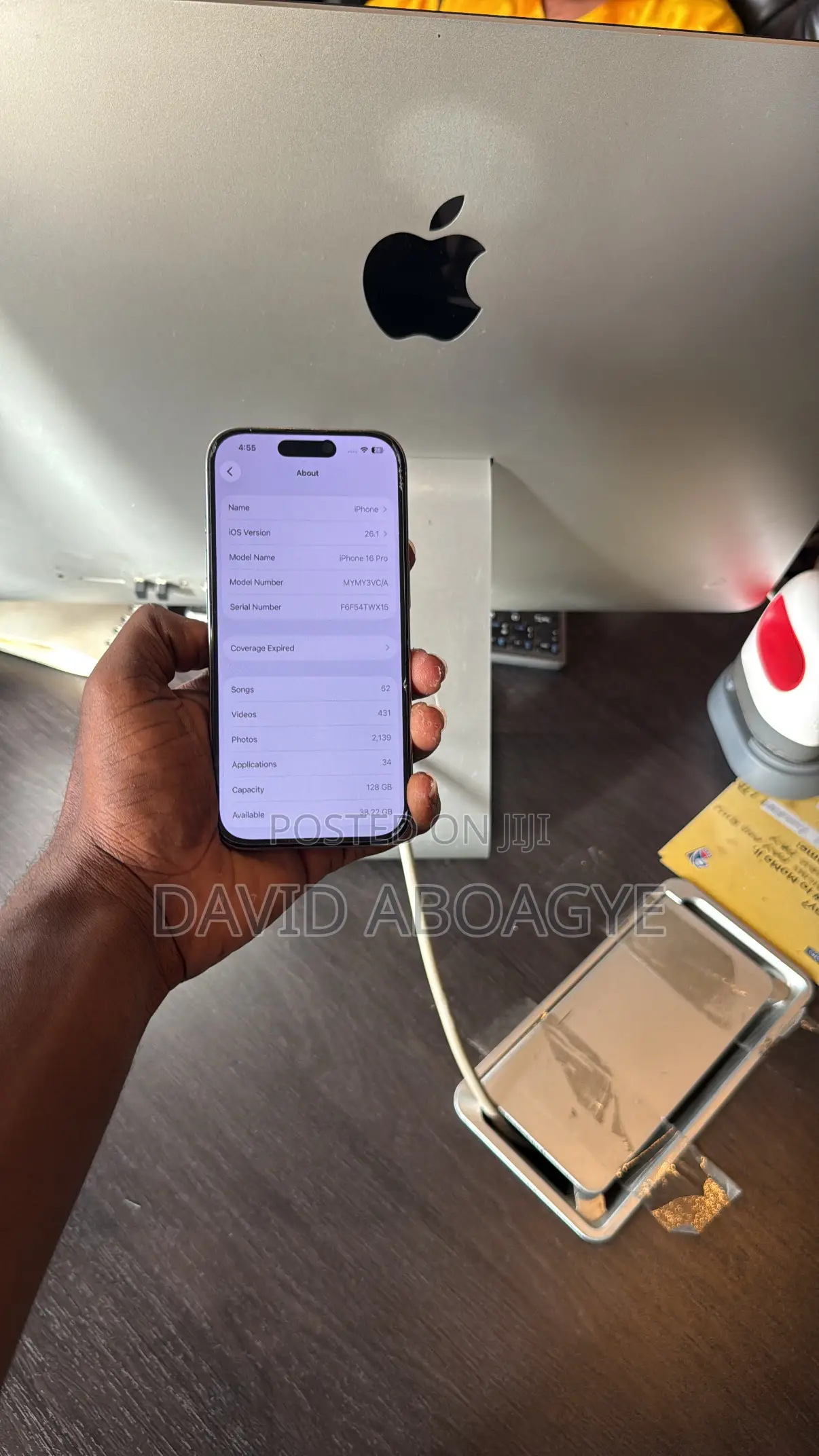 Apple iPhone 16 Pro 128 GB Gray
