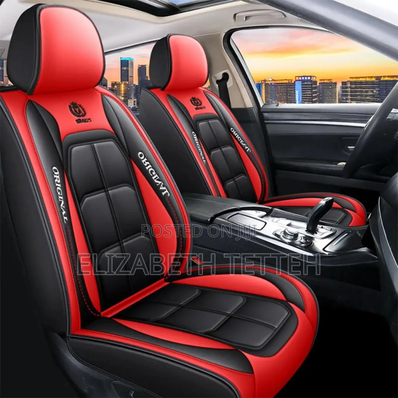 Luxury Car Seat Cover Set Interior for All Cars Plus Installation