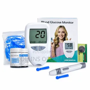 Glucometer Blood Glucose Test Machine Monitor + 50 Strips + 50 Lancets
