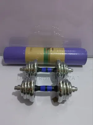 Yoga Mat + Dumbbell 25kg
