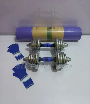 Yoga Mat + Dumbbell 25kg