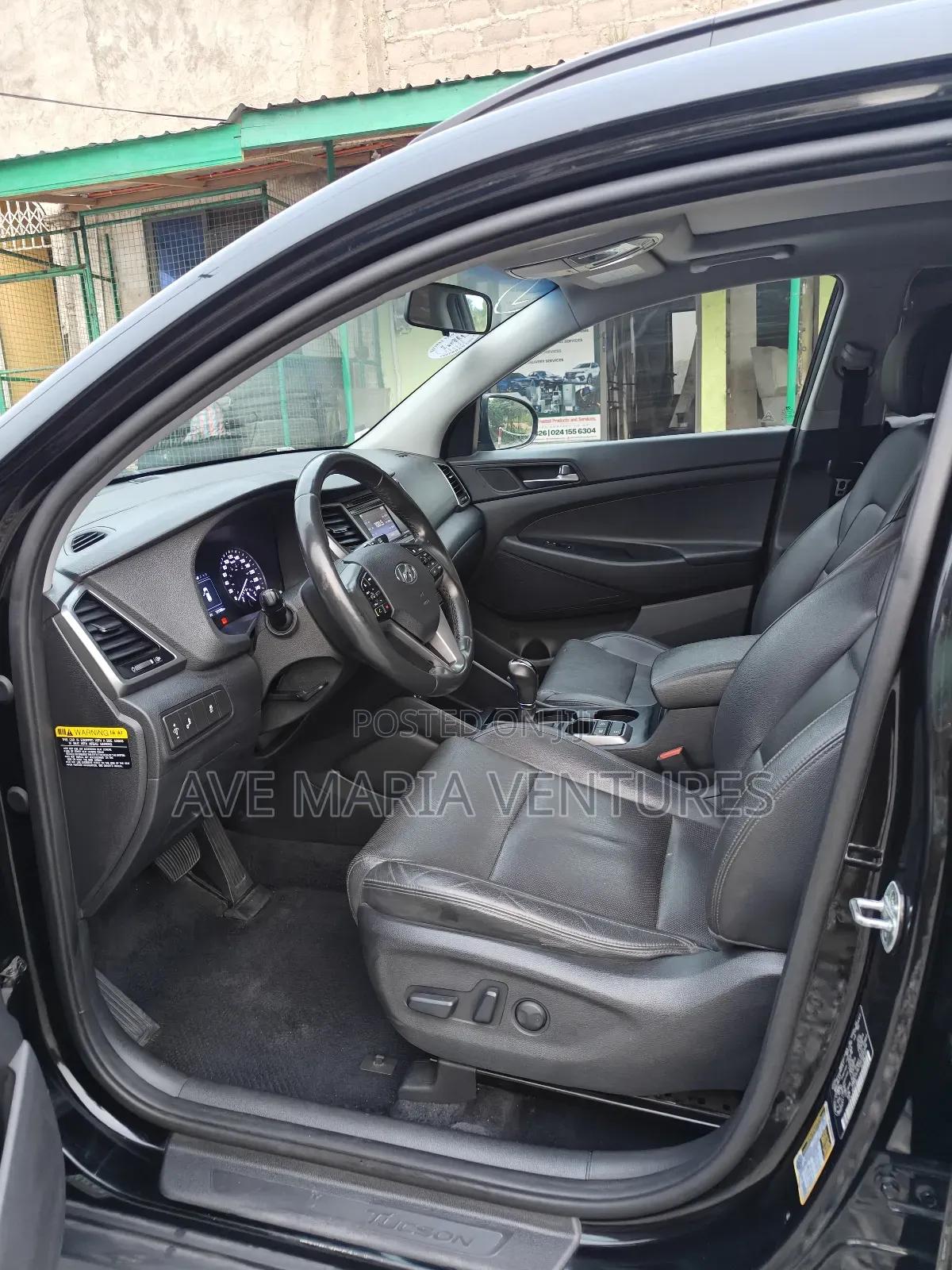 Hyundai Tucson Limited AWD 2017 Black