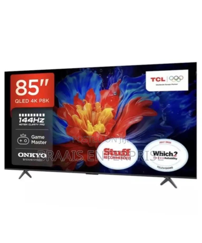 TCL 85-Inch Smart Ultra Hd HDR Qled Tv
