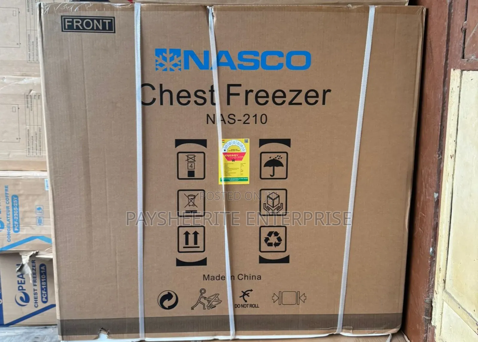 Nasco Chest Freezer
200l
Ghc2650
