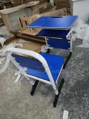Modern Adjustable Student Learning Desk and Chair Set