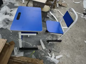 Modern Adjustable Student Learning Desk and Chair Set