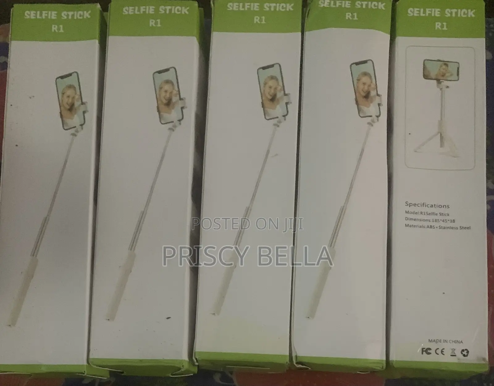 A Portable And Adjustable Selfie Stick With Tripod Stand