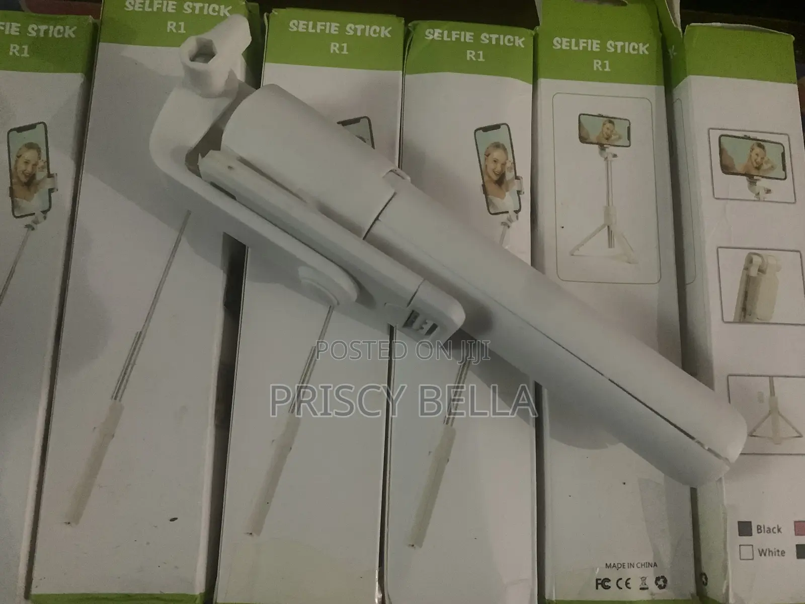 A Portable And Adjustable Selfie Stick With Tripod Stand