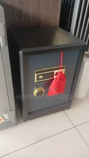 Fireproof Money Safe Designed To Protect Valuable From Fire And Theft.