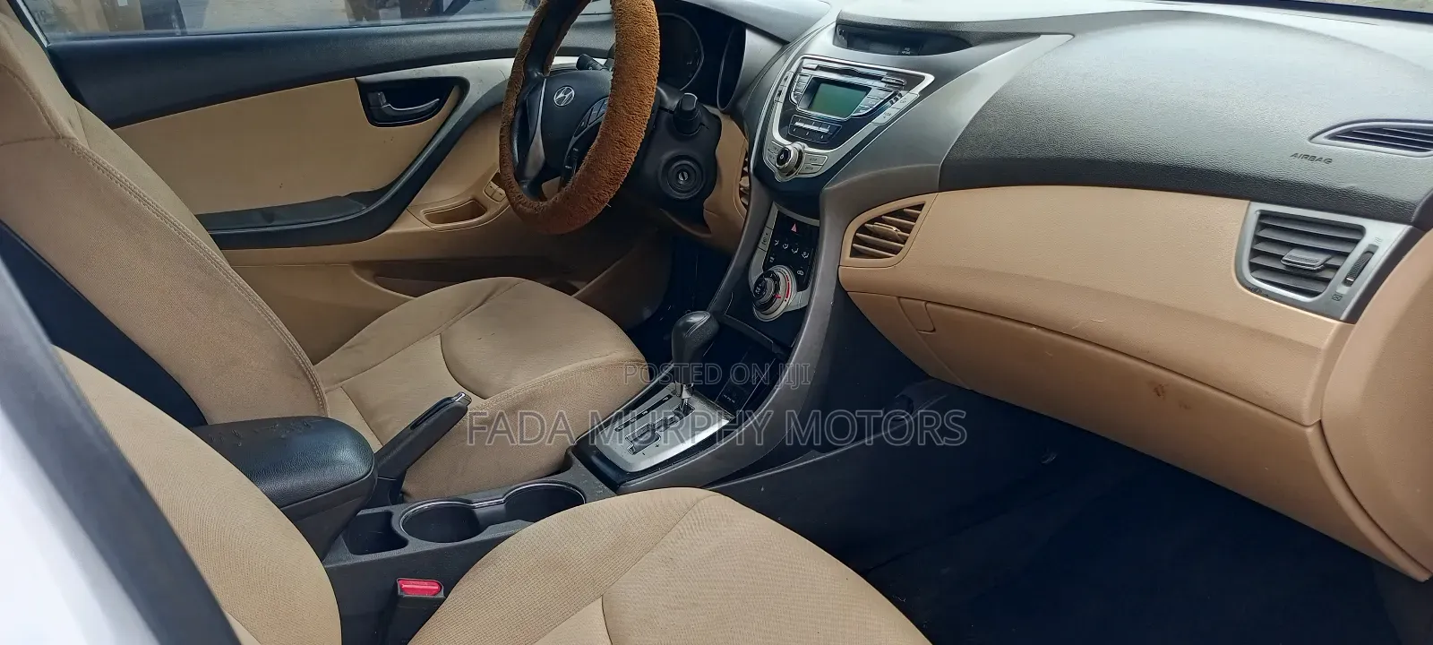 Hyundai Elantra 2012 White