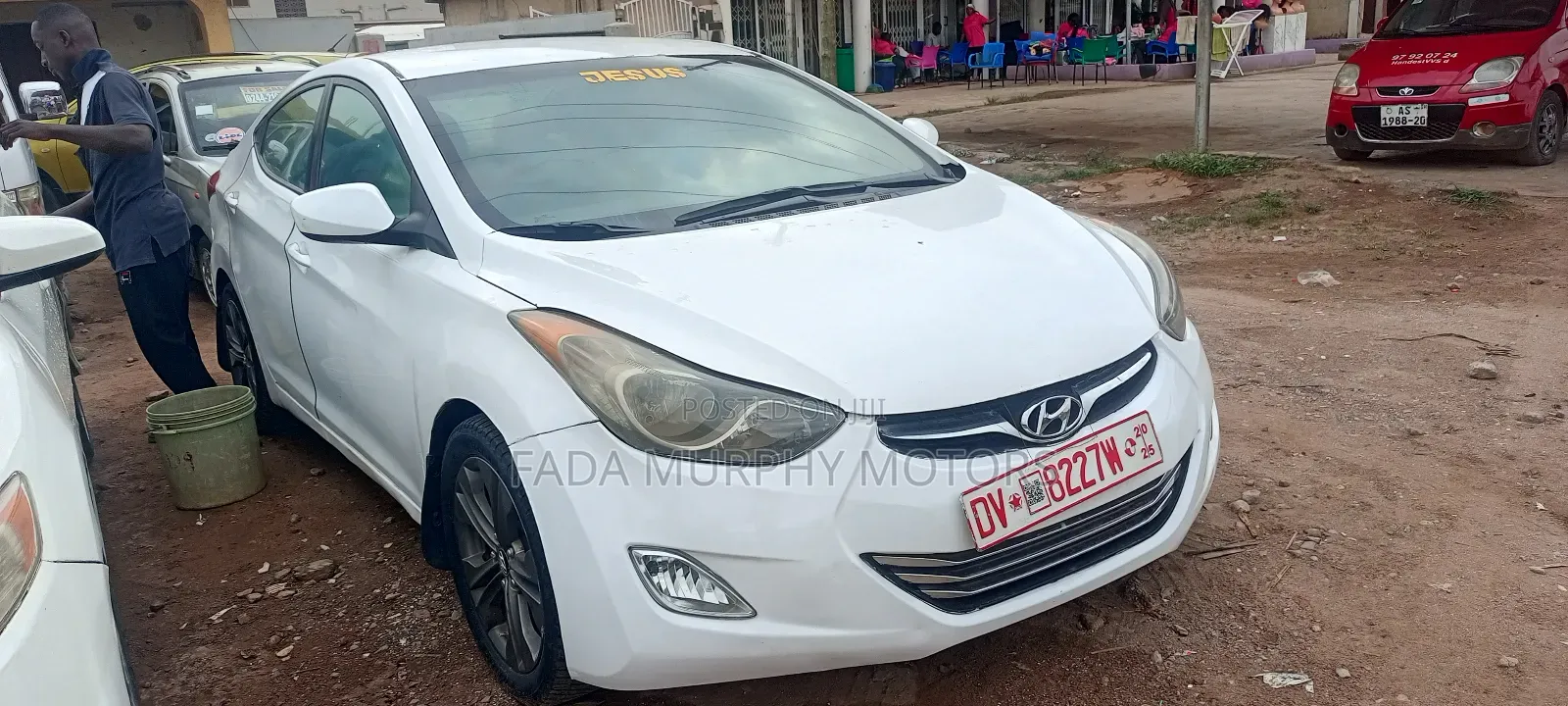 Hyundai Elantra 2012 White
