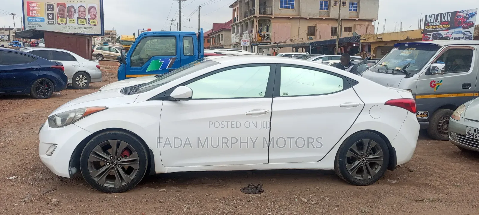 Hyundai Elantra 2012 White