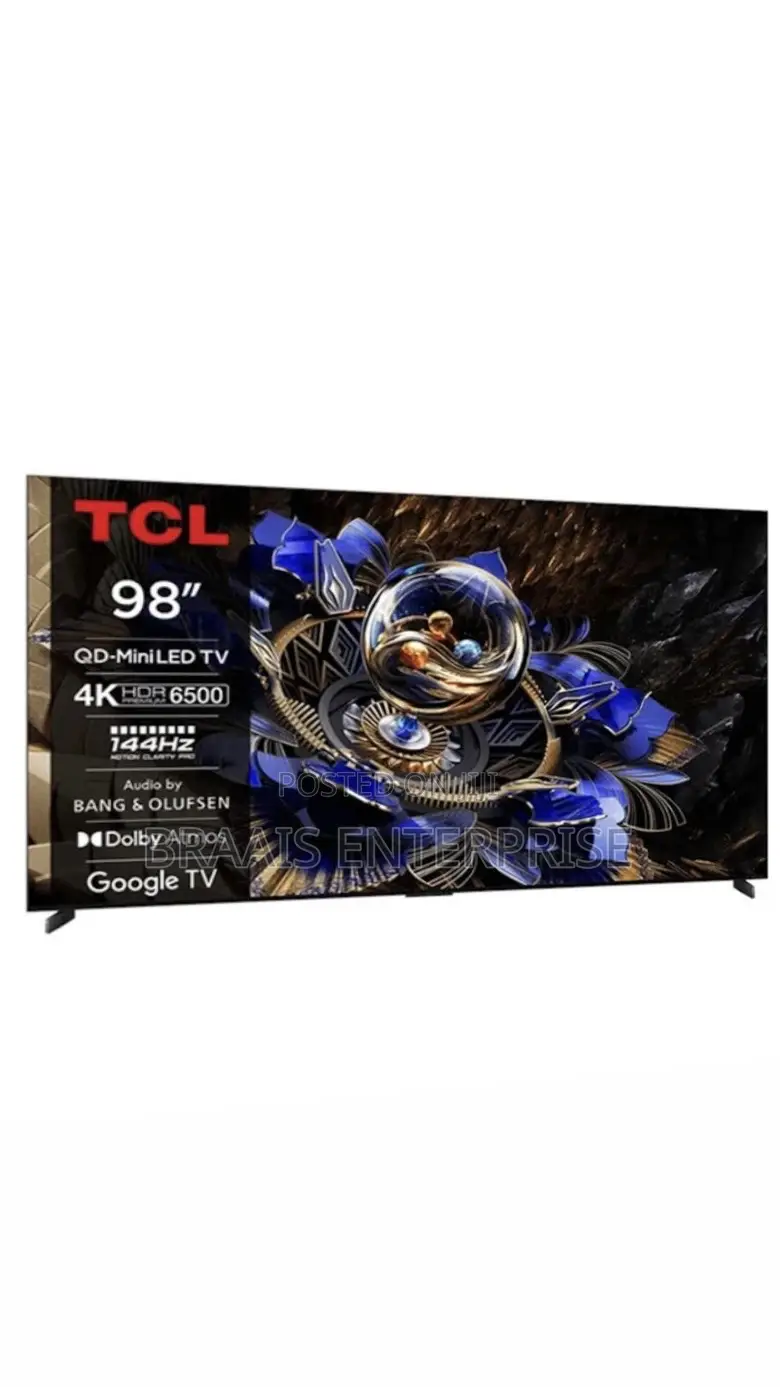 TCL 98-Inch Qd-Mini Led HDR Smart Google Tv