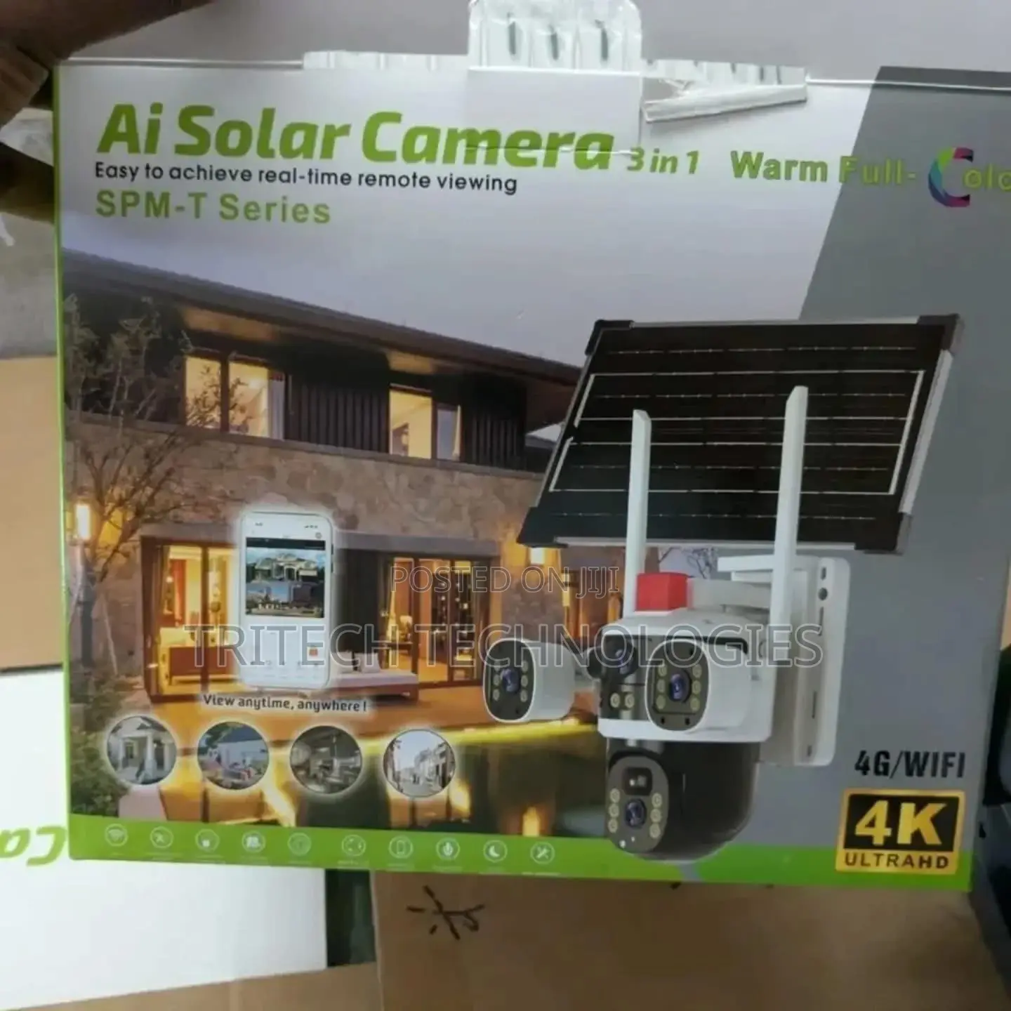 Spark 4g Solar PTZ 3 in 1 SPM-T Series Eseecloud App