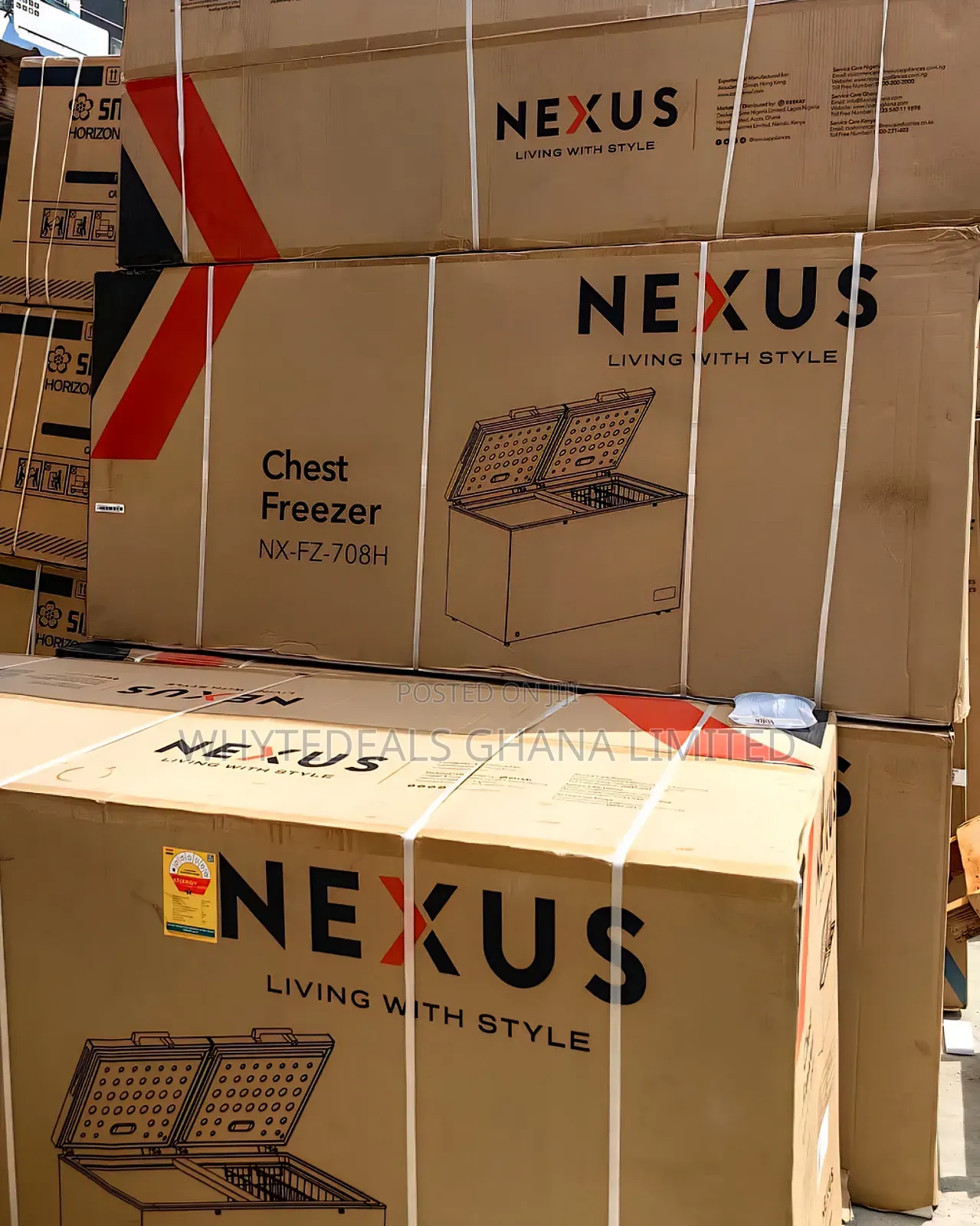 Nexus Chest Freezer| 708_liters| Energy Save| For Cold Stores| Hotel
