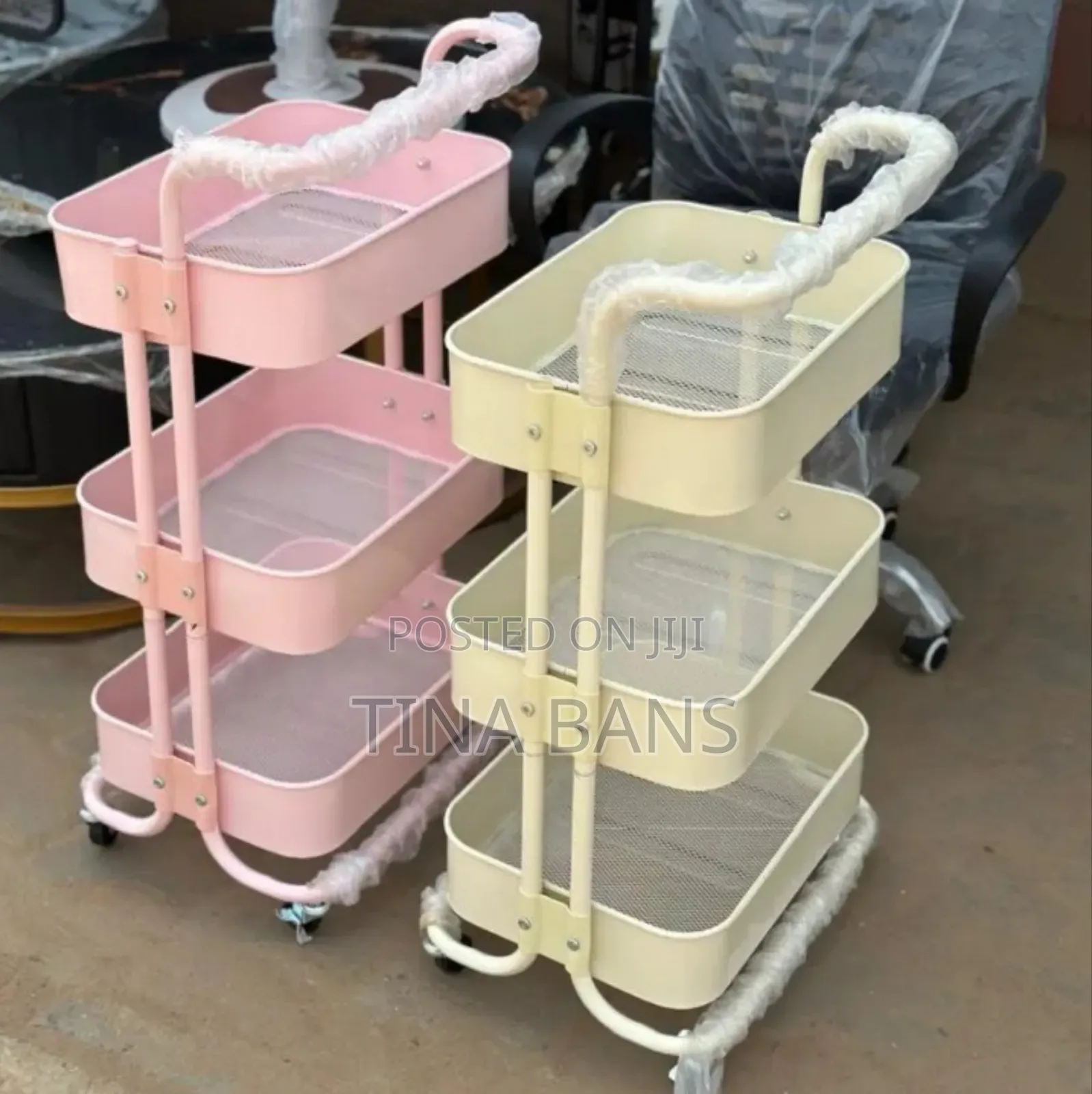 3tier Metal Multipurpose Trolley
